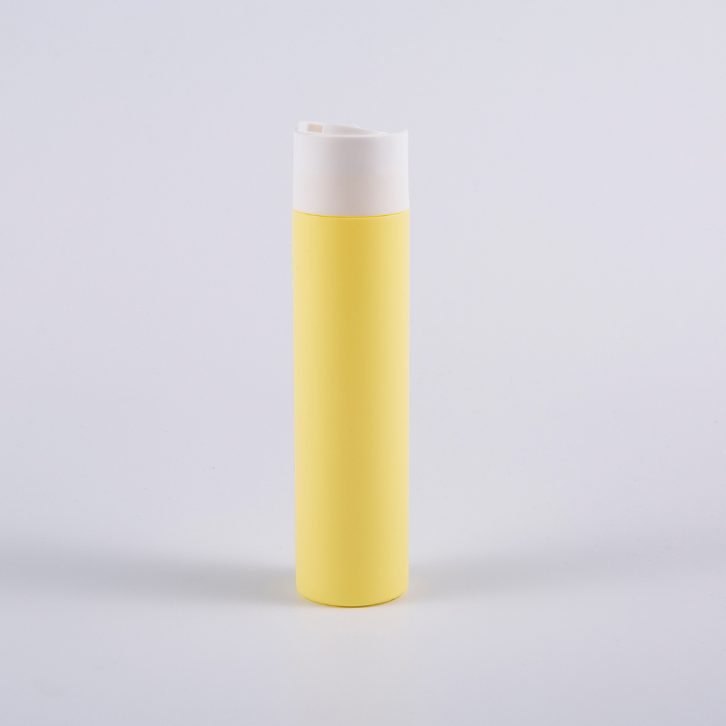Flerfärgad Soft Touch Round Shape 250ml rengöringsflaska med disklock Flerfärgad Soft Touch Round Shape 250ml rengöringsflaska med disklock