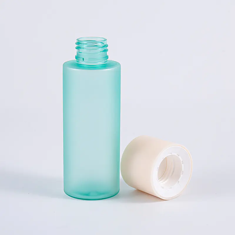Mat- och läkemedelsanvändning 100 ml PET-plastflaska med skruvlock