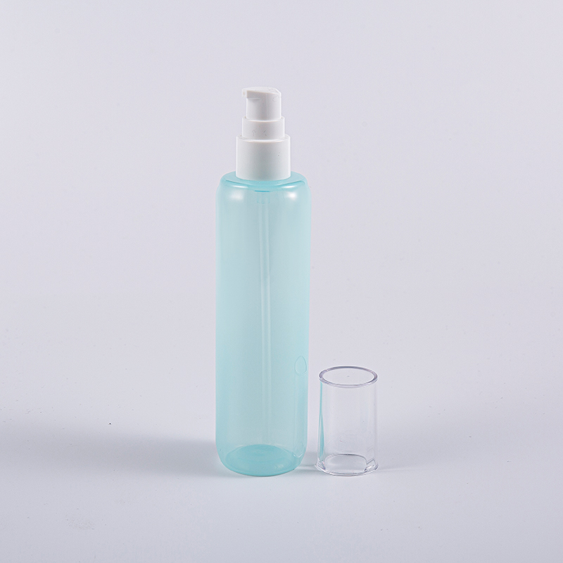 160 ml PETG tjockväggig lotionflaska med sprayhuvud