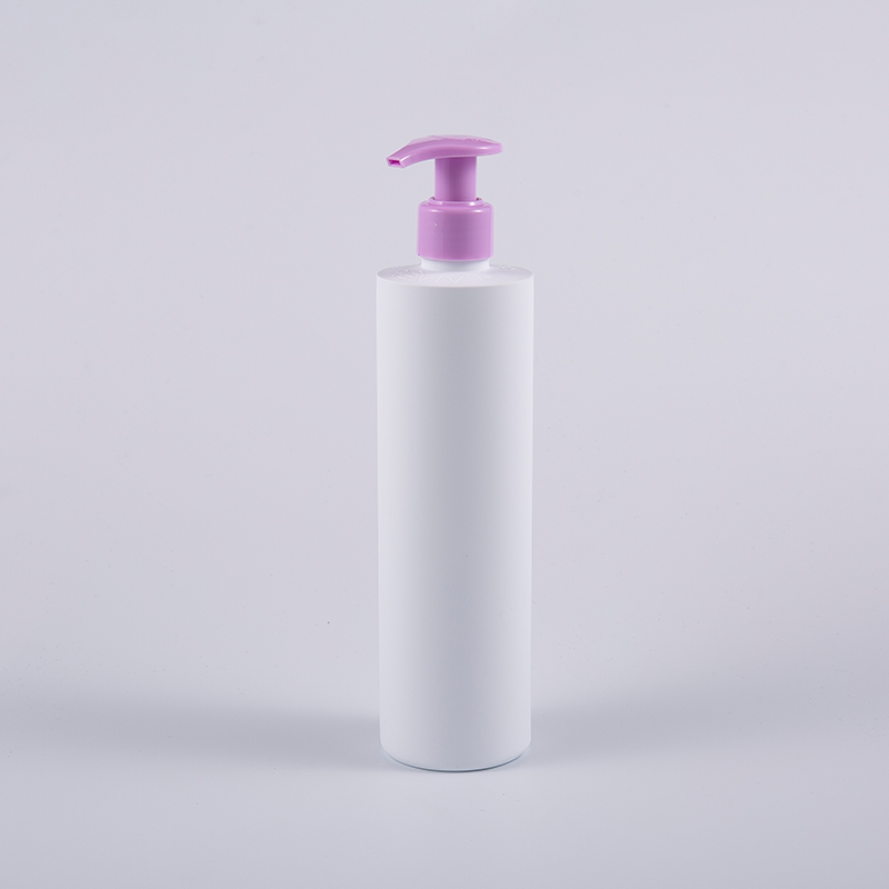 Round Shape 360ml Dispensing Cleansing Shampoo Body Washes Flaskor