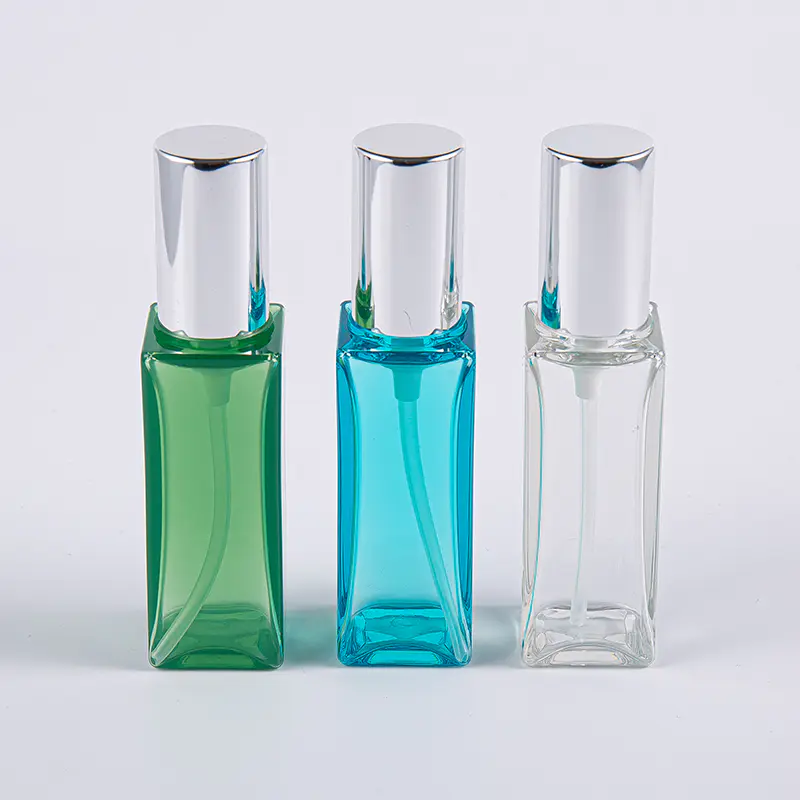 Resande Använd ansiktskrämer 30ml PETG Square Lotion Bottle 