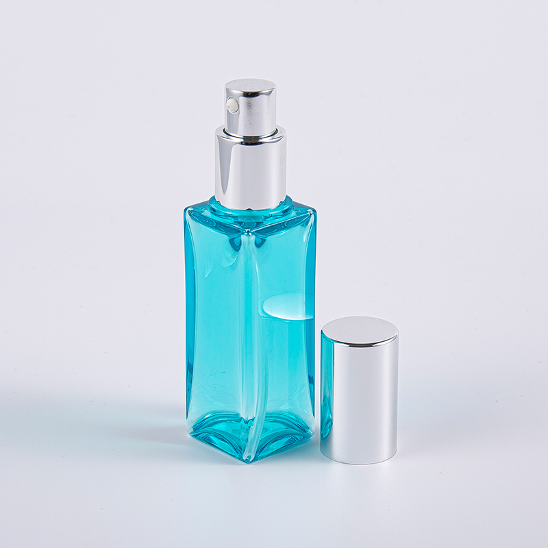 Resande Använd ansiktskrämer 30ml PETG Square Lotion Bottle 