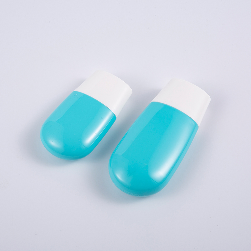 Eco-Friendly Travel Essential 30ml & 50ml Premium Blue PE solskyddsflaska