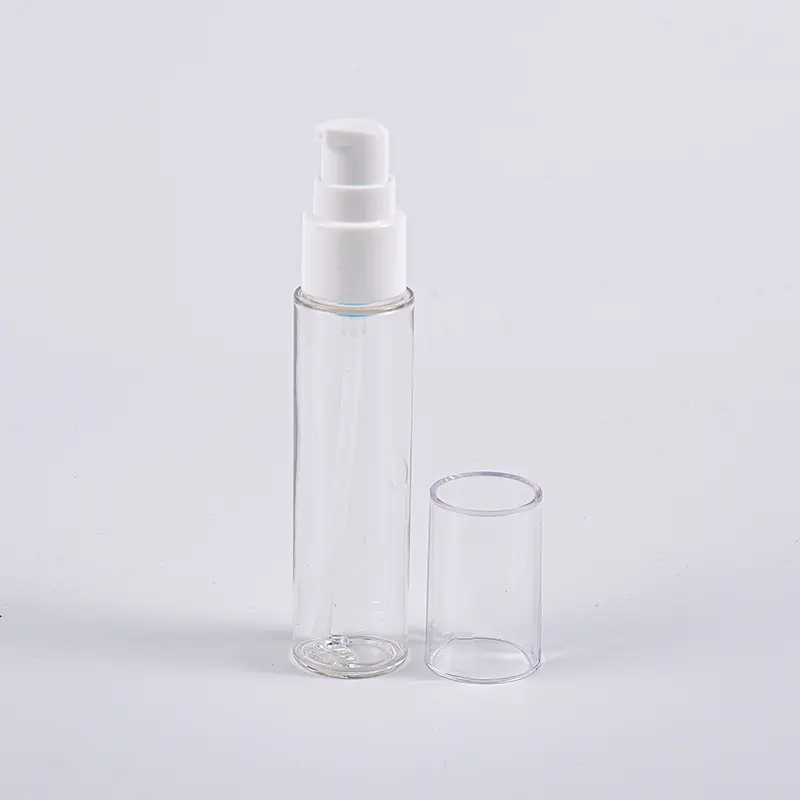 Resande Använd 20ml 30ml 40ml Slim PETG Lotionflaska med pump Resande Använd 20ml 30ml 40ml Slim PETG Lotionflaska med pump