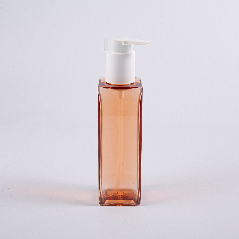 Personlig vård 150ml Square Shape PETG Lotion Pumpflaska Personlig vård 150ml Square Shape PETG Lotion Pumpflaska