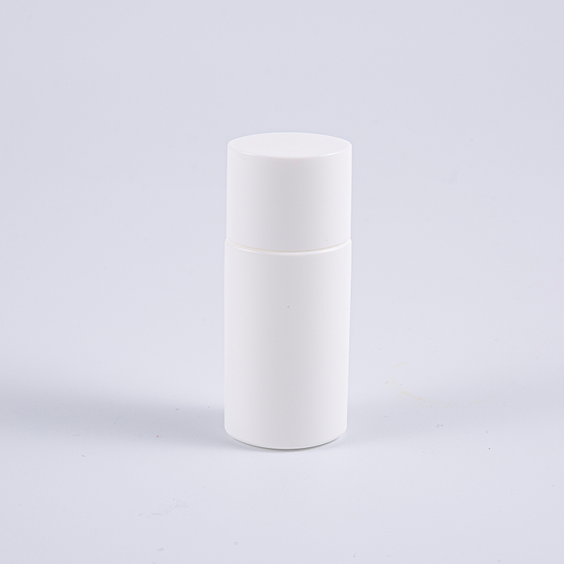 Oval form vit 15ml PE solskyddsflaska Oval form vit 15ml PE solskyddsflaska