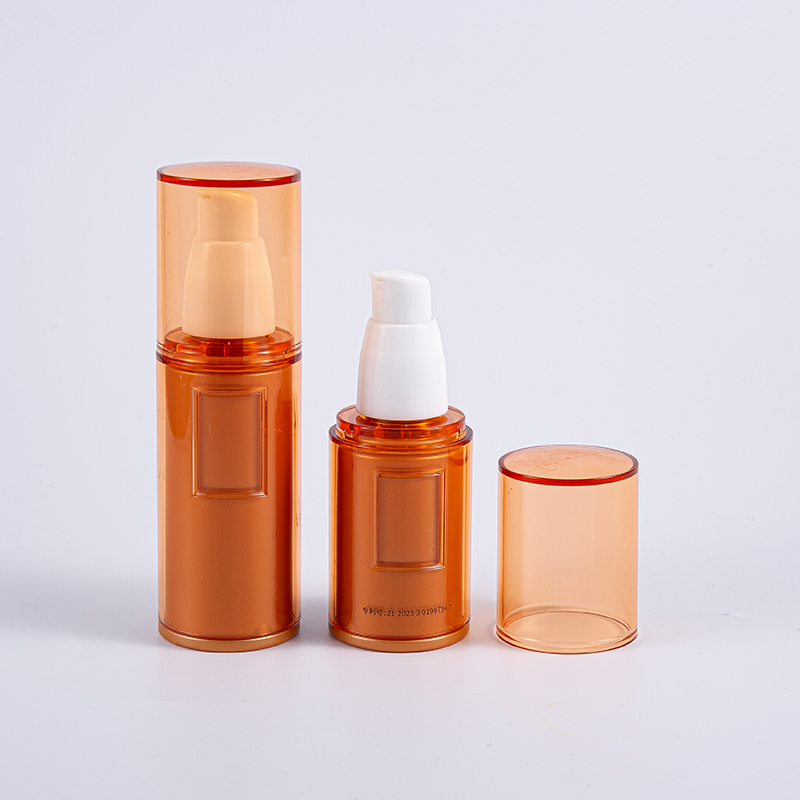 Påfyllningsbar kosmetisk behållare 40 ml innerpåse Vakuumflaska med högtryckspump Påfyllningsbar kosmetisk behållare 40 ml innerpåse Vakuumflaska med högtryckspump