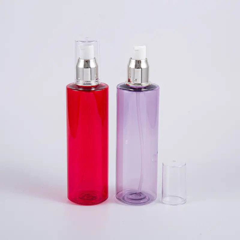 Runda 200 ml PET-tonerflaskor för ansiktet Runda 200 ml PET-tonerflaskor för ansiktet