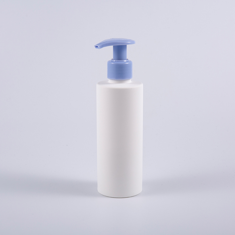 Frost White Round 200ml PE Hand Wash Pump Lotion rengöringsflaska Frost White Round 200ml PE Hand Wash Pump Lotion rengöringsflaska